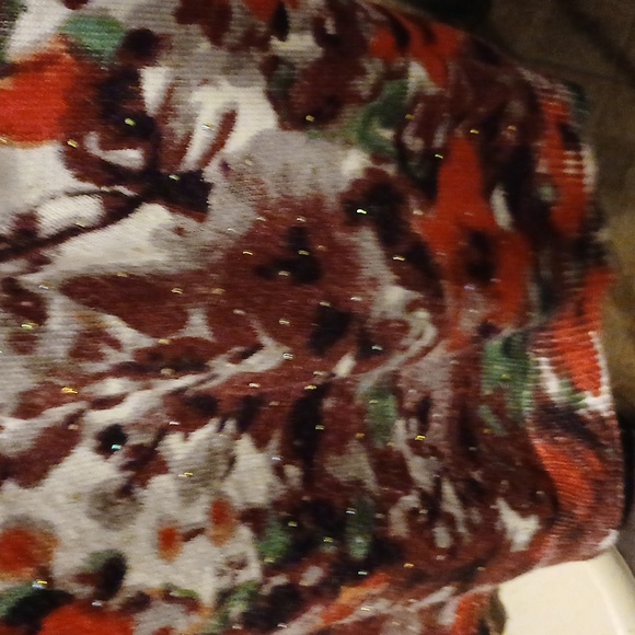 C.D. Daniel's White Multi-colored Sweater - Picture 6 of 12